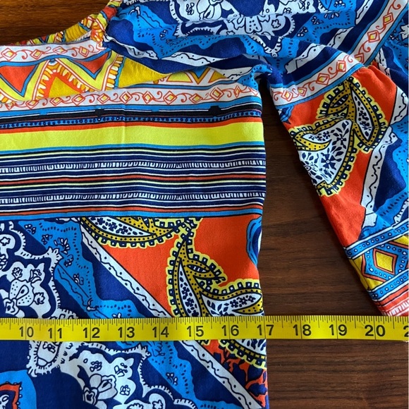 Hale Bob Mixed Print Satin Shift Dress Size Small - Picture 14 of 16